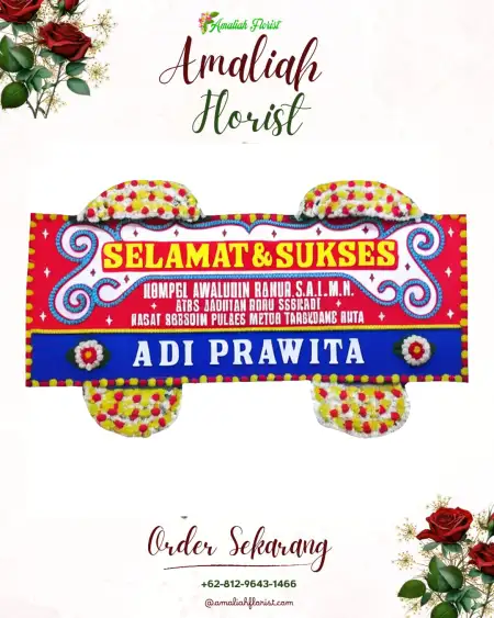 Papan Bunga Ucapan Selamat Sumurbandung